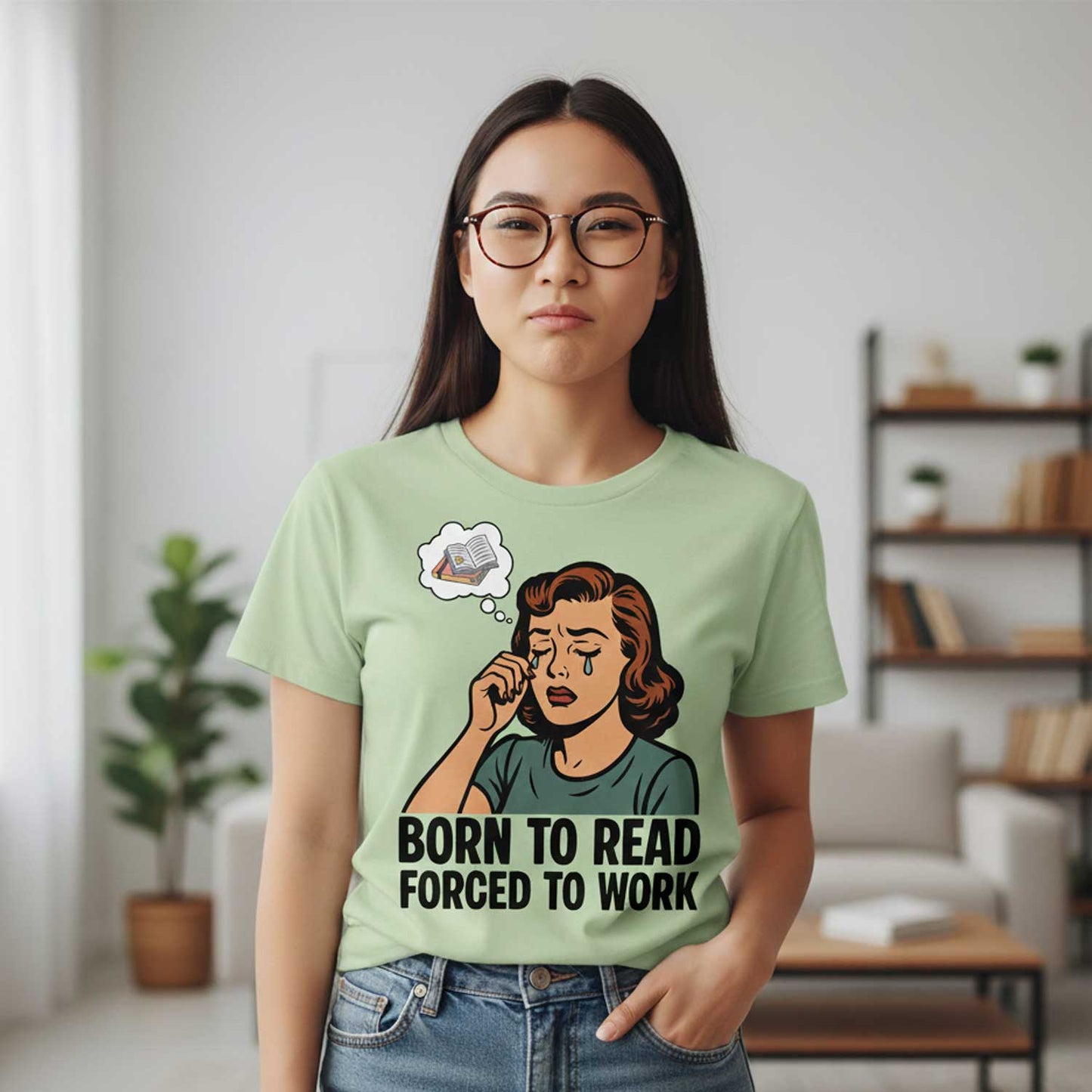 graphic born to read t-shirt printed graphic stylish buy online india the banyan tee tbt men women girls boys unisex jade 