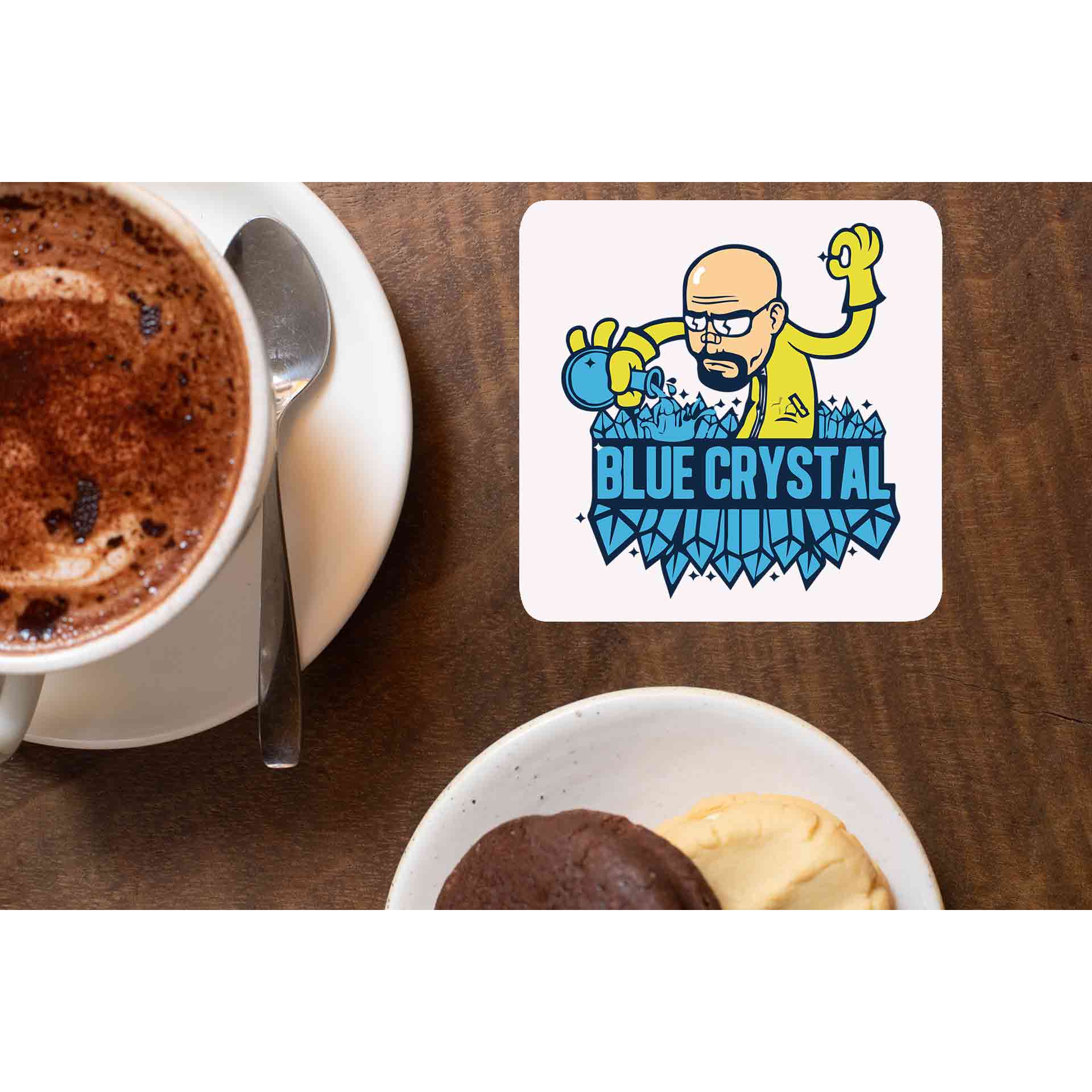 Breaking Bad Coaster Coasters Tea Coasters Coaster Set The Banyan Tee TBT Walter White Meth