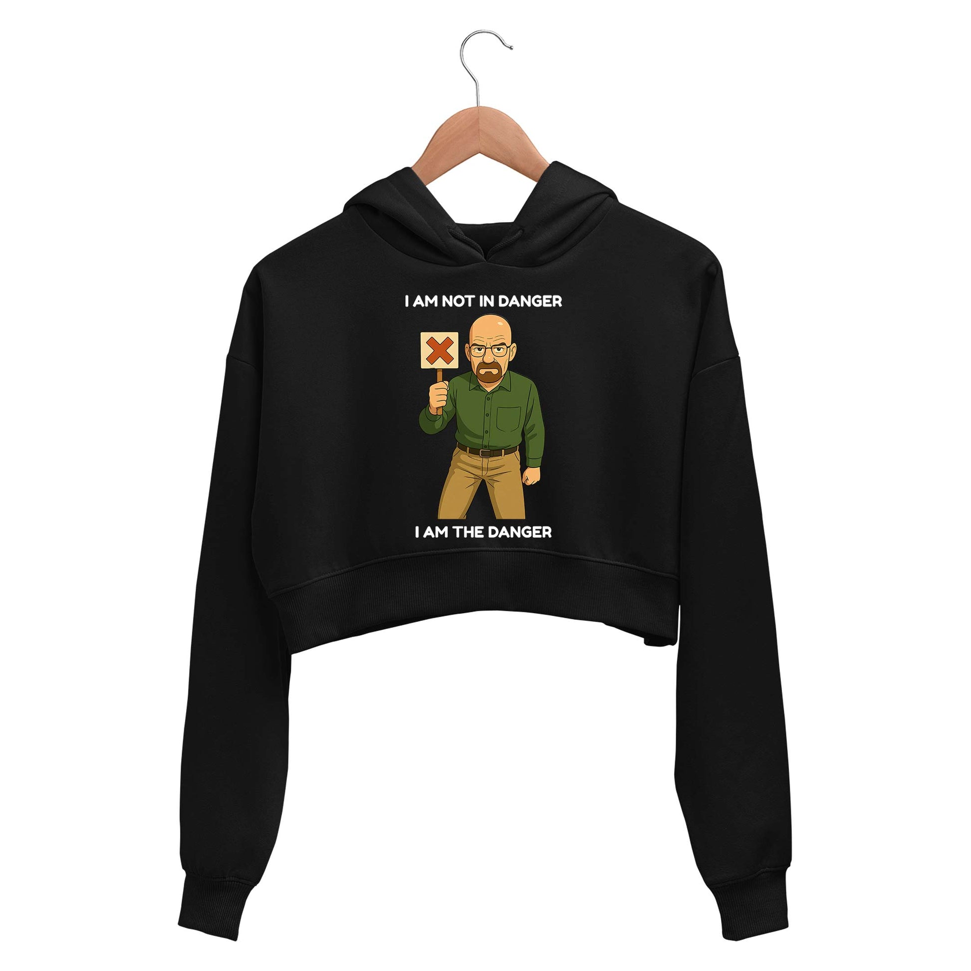 Breaking Bad Crop Hoodie - Crop Hooded Sweatshirt for Women The Banyan Tee TBT