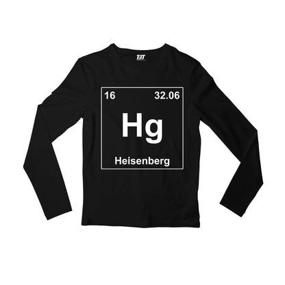 Breaking Bad Full Sleeves T-shirt - Heisenberg Full Sleeves T-shirt The Banyan Tee TBT