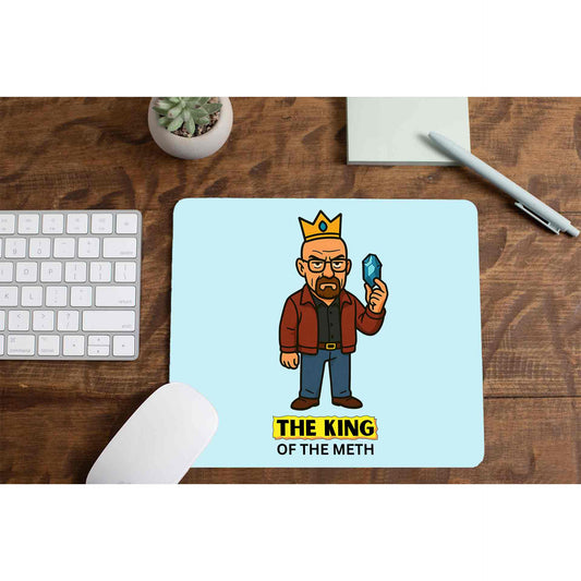 Breaking Bad Mousepad - King Of The Blue Crystal The Banyan Tee TBT