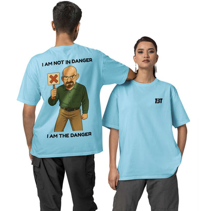 breaking bad oversized t shirt - danger crystal tv & movies t-shirt baby blue buy online india the banyan tee tbt men women girls boys unisex