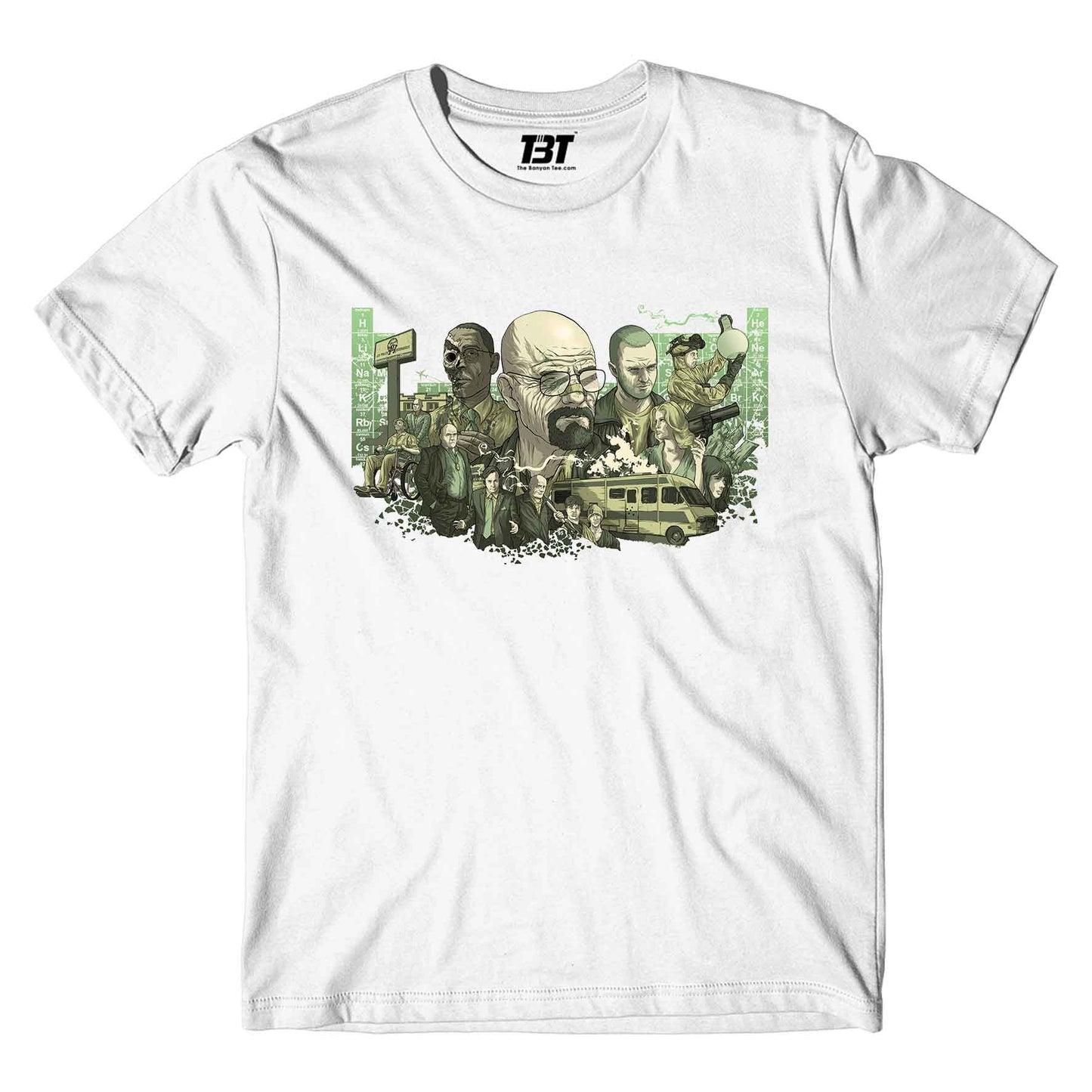 the banyan tee merch on sale Breaking Bad T shirt - On Sale - 6XL (Chest size 56 IN)