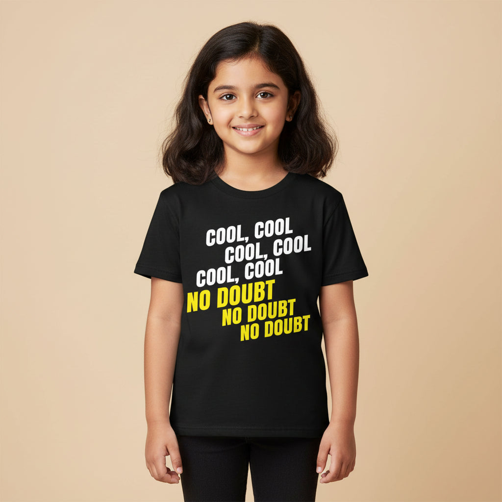 brooklyn nine-nine cool cool cool no doubt no doubt no doubt t-shirt buy online india the banyan tee tbt men women girls boys unisex black detective jake peralta terry charles boyle gina linetti andy samberg merchandise clothing acceessories