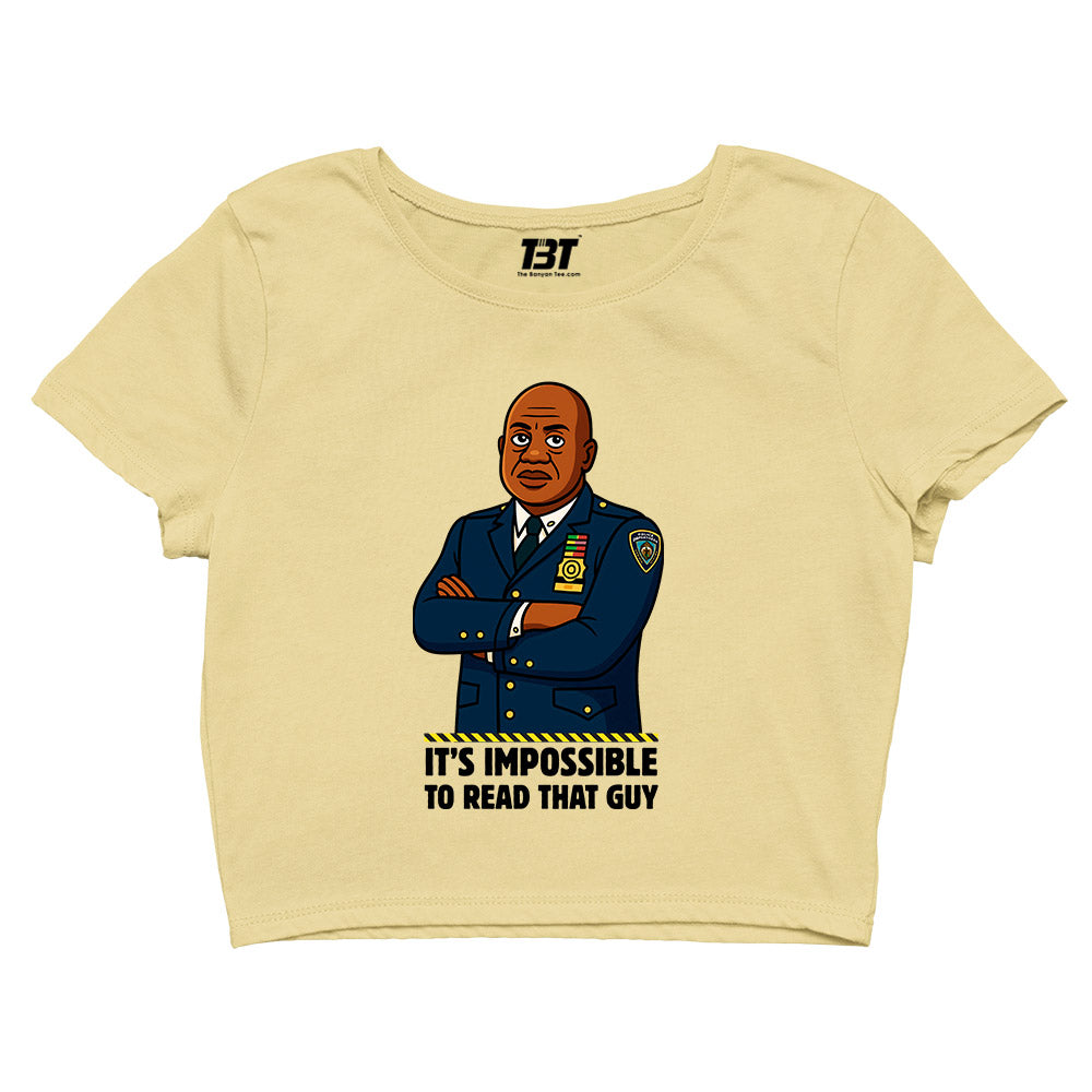 brooklyn nine-nine read that guy crop top tv & movies buy online india the banyan tee tbt men women girls boys unisex black stranger things eleven demogorgon shadow monster dustin quote vector art clothing accessories merchandise