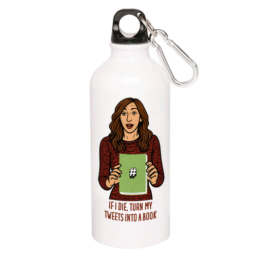 brooklyn nine-nine turn my tweets into books sipper steel water bottle flask gym shaker tv & movies buy online india the banyan tee tbt men women girls boys unisex  stranger things eleven demogorgon shadow monster dustin quote vector art clothing accessories merchandise