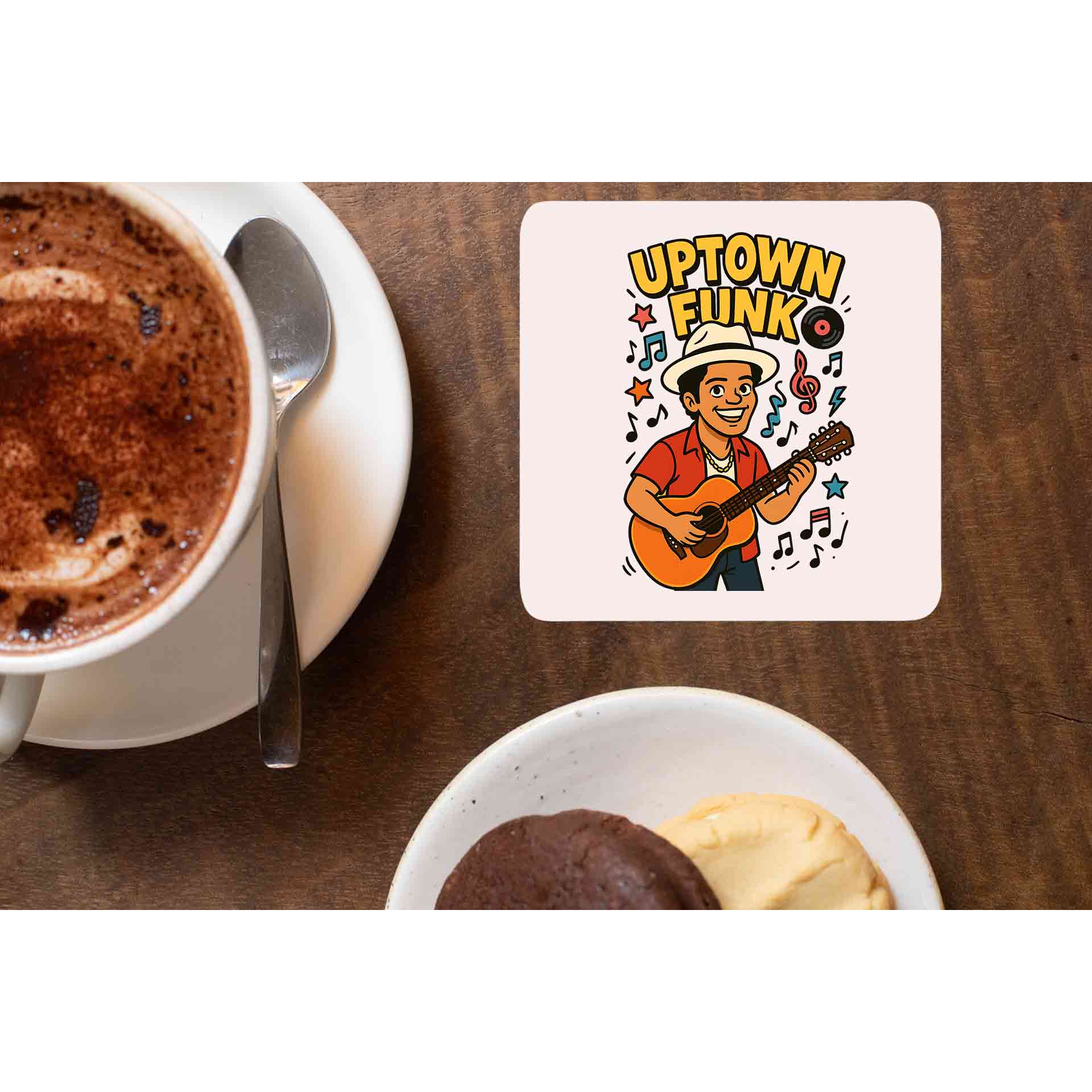 bruno mars uptown funk coasters wooden table cups indian music band buy online india the banyan tee tbt men women girls boys unisex