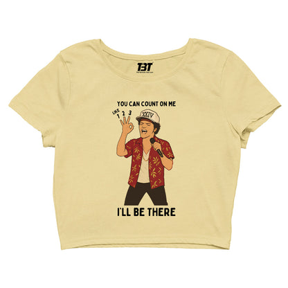 bruno mars count on me crop top music band buy online india the banyan tee tbt men women girls boys unisex beige