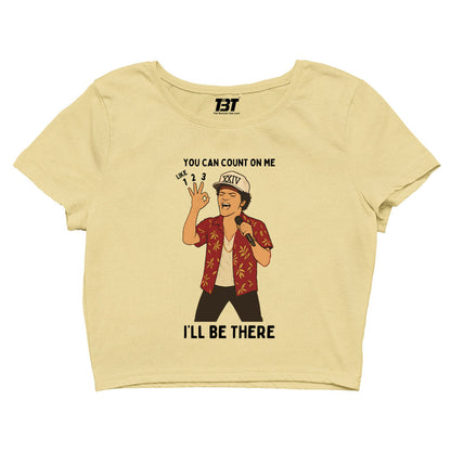 bruno mars count on me crop top music band buy online india the banyan tee tbt men women girls boys unisex beige