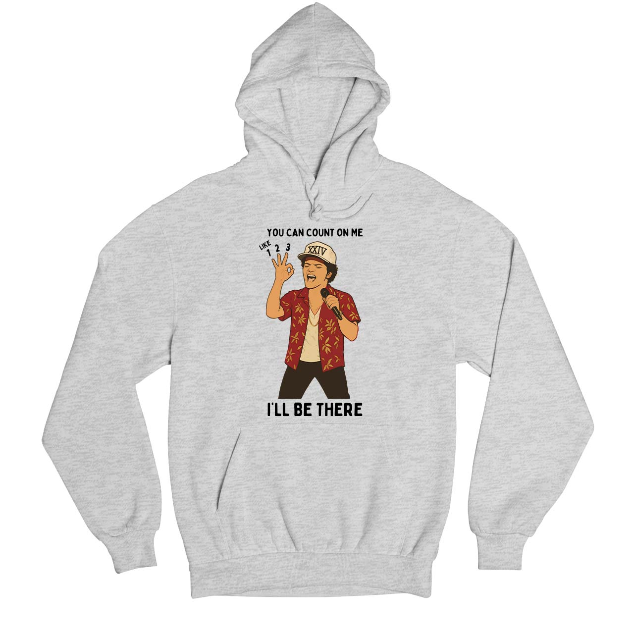 bruno mars count on me hoodie hooded sweatshirt winterwear music band buy online india the banyan tee tbt men women girls boys unisex gray