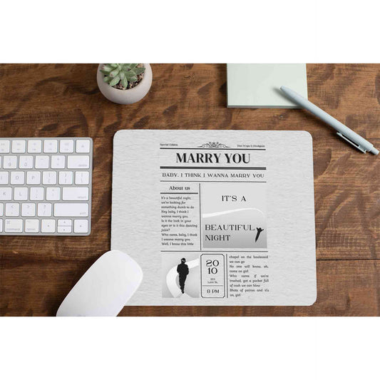 bruno mars marry you mousepad logitech large anime music band buy online india the banyan tee tbt men women girls boys unisex