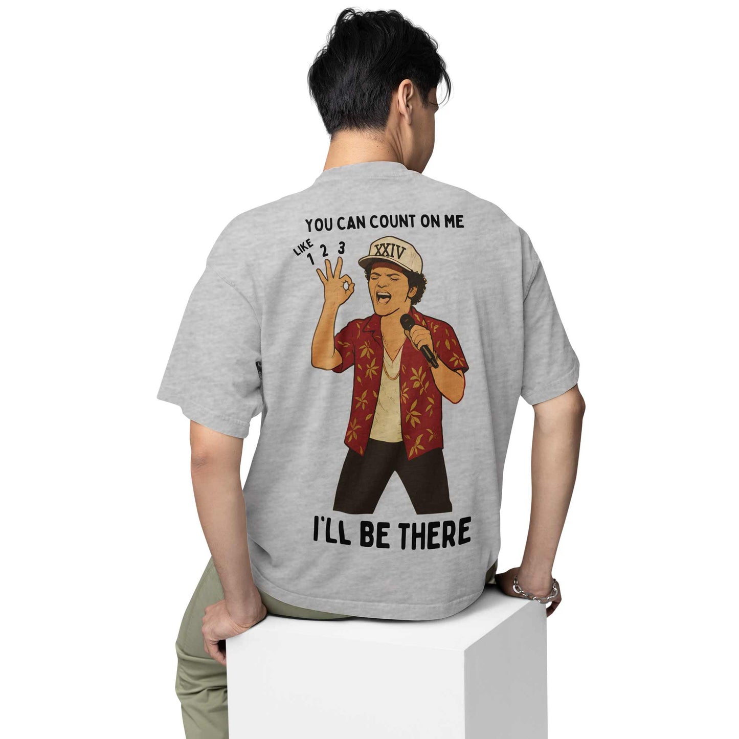 bruno mars oversized t shirt - count on me music t-shirt gray buy online india the banyan tee tbt men women girls boys unisex