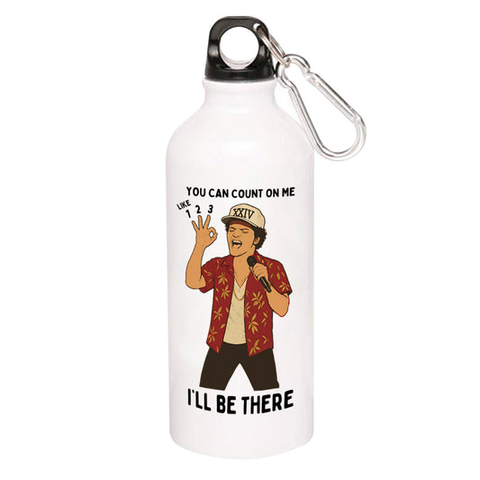 bruno mars count on me sipper steel water bottle flask gym shaker music band buy online india the banyan tee tbt men women girls boys unisex