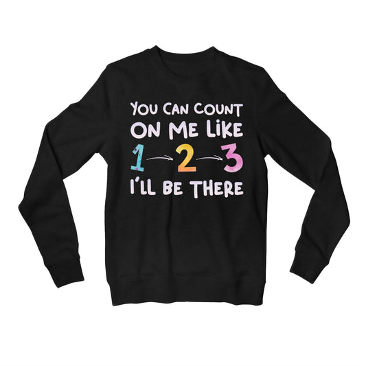 bruno mars count on me sweatshirt upper winterwear music band buy online india the banyan tee tbt men women girls boys unisex black