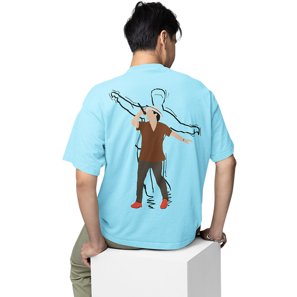 bruno mars oversized t shirt - musical mars music t-shirt baby blue buy online india the banyan tee tbt men women girls boys unisex