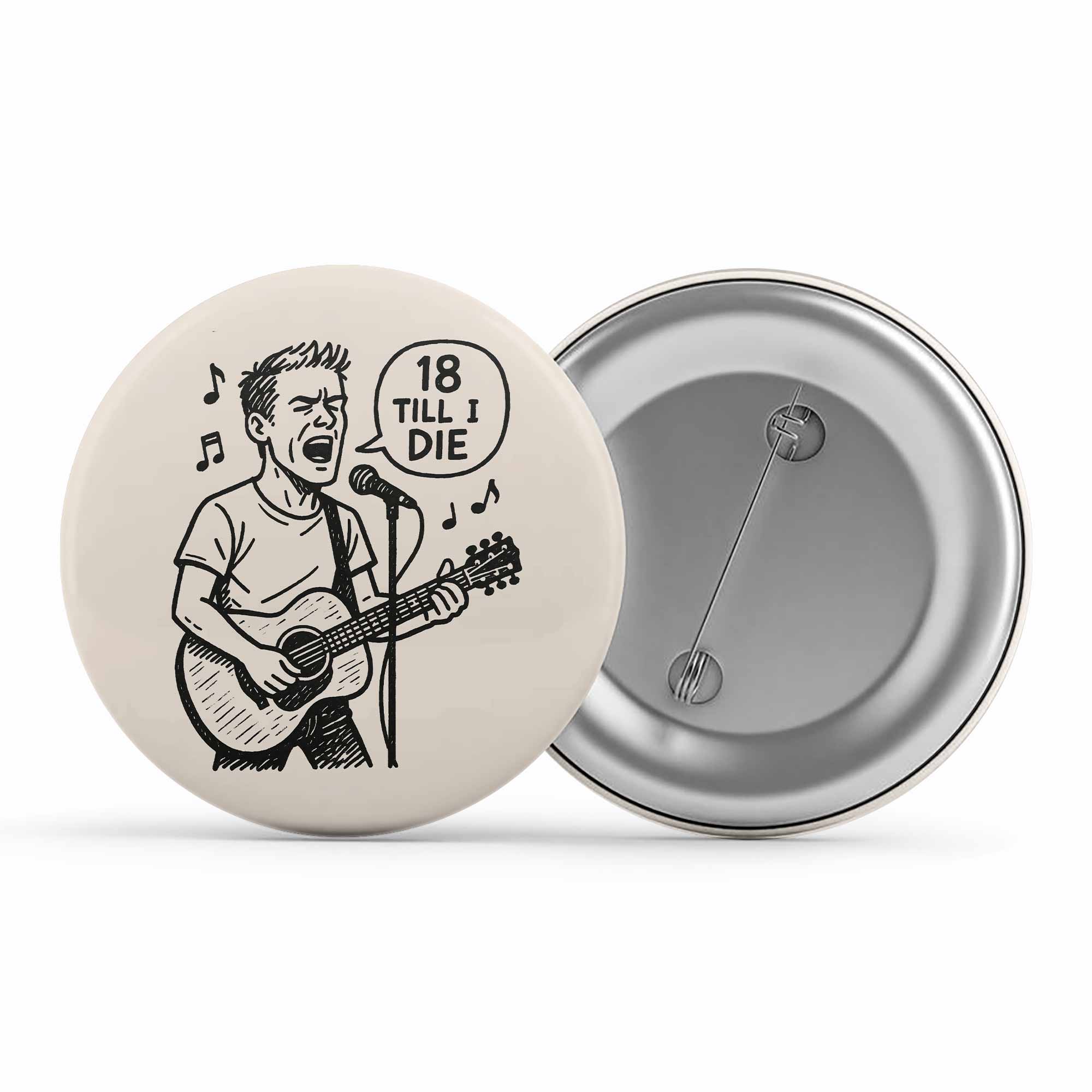 Buy Bryan Adams Badge - 18 Till I Die at Rs. 50 OFF 🤑 – The