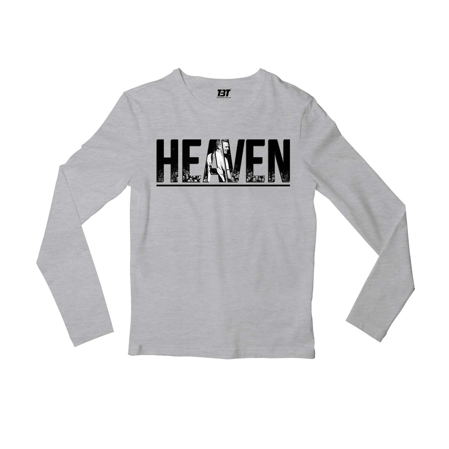 bryan adams heaven full sleeves long sleeves music band buy online india the banyan tee tbt men women girls boys unisex gray