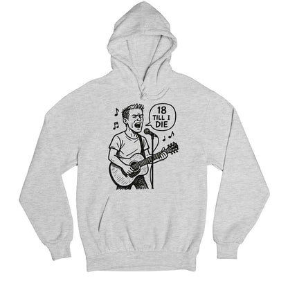 bryan adams 18 till i die hoodie hooded sweatshirt winterwear music band buy online india the banyan tee tbt men women girls boys unisex gray