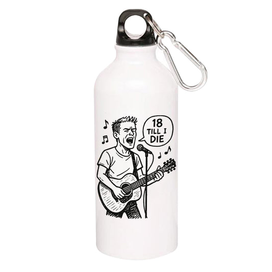 bryan adams 18 till i die sipper steel water bottle flask gym shaker music band buy online india the banyan tee tbt men women girls boys unisex