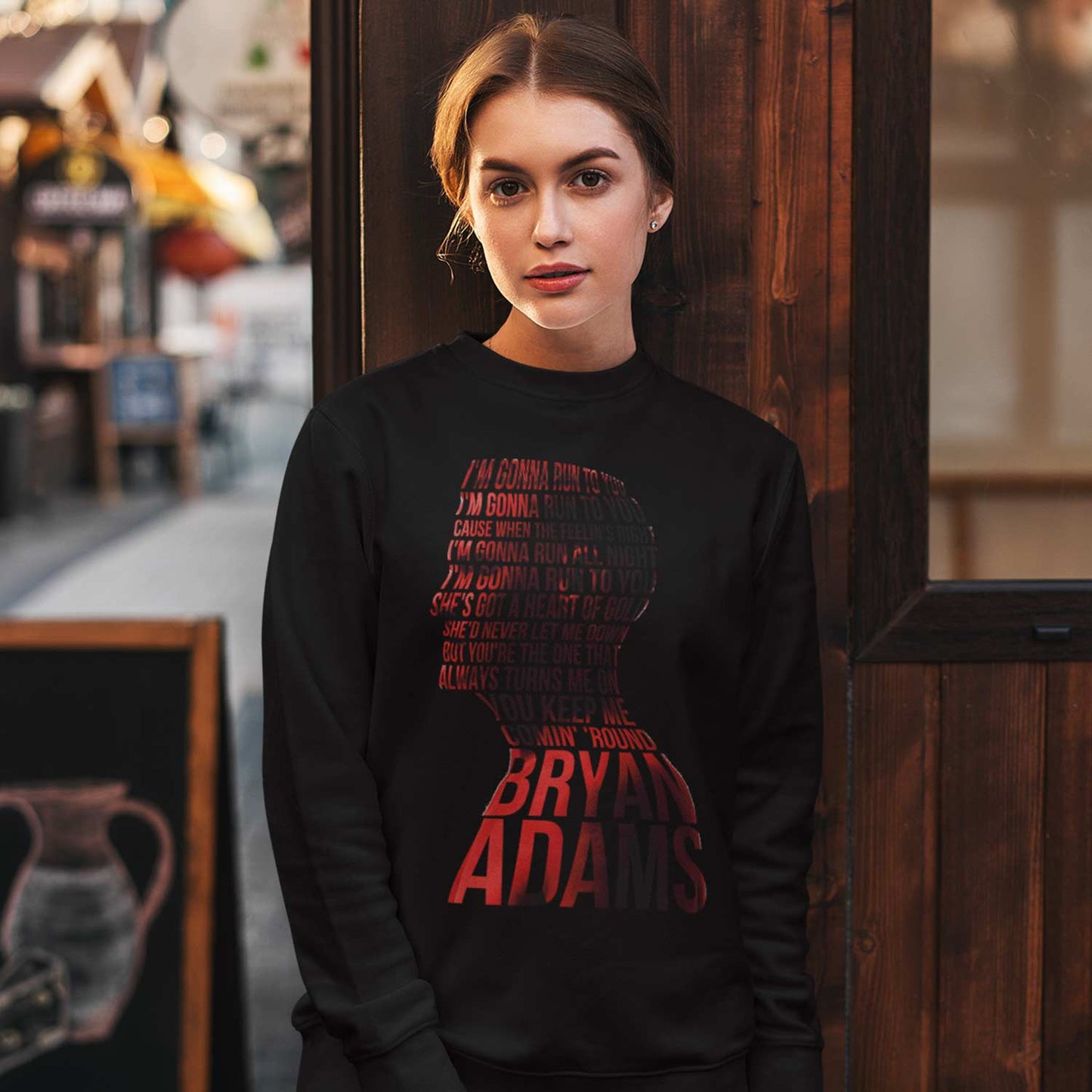 bryan adams run to you sweatshirt upper winterwear music band buy online india the banyan tee tbt men women girls boys unisex black