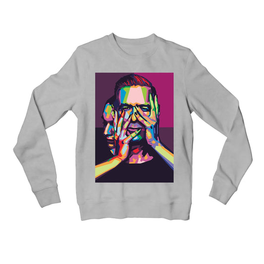 bryan adams bga pop art sweatshirt upper winterwear music band buy online india the banyan tee tbt men women girls boys unisex gray