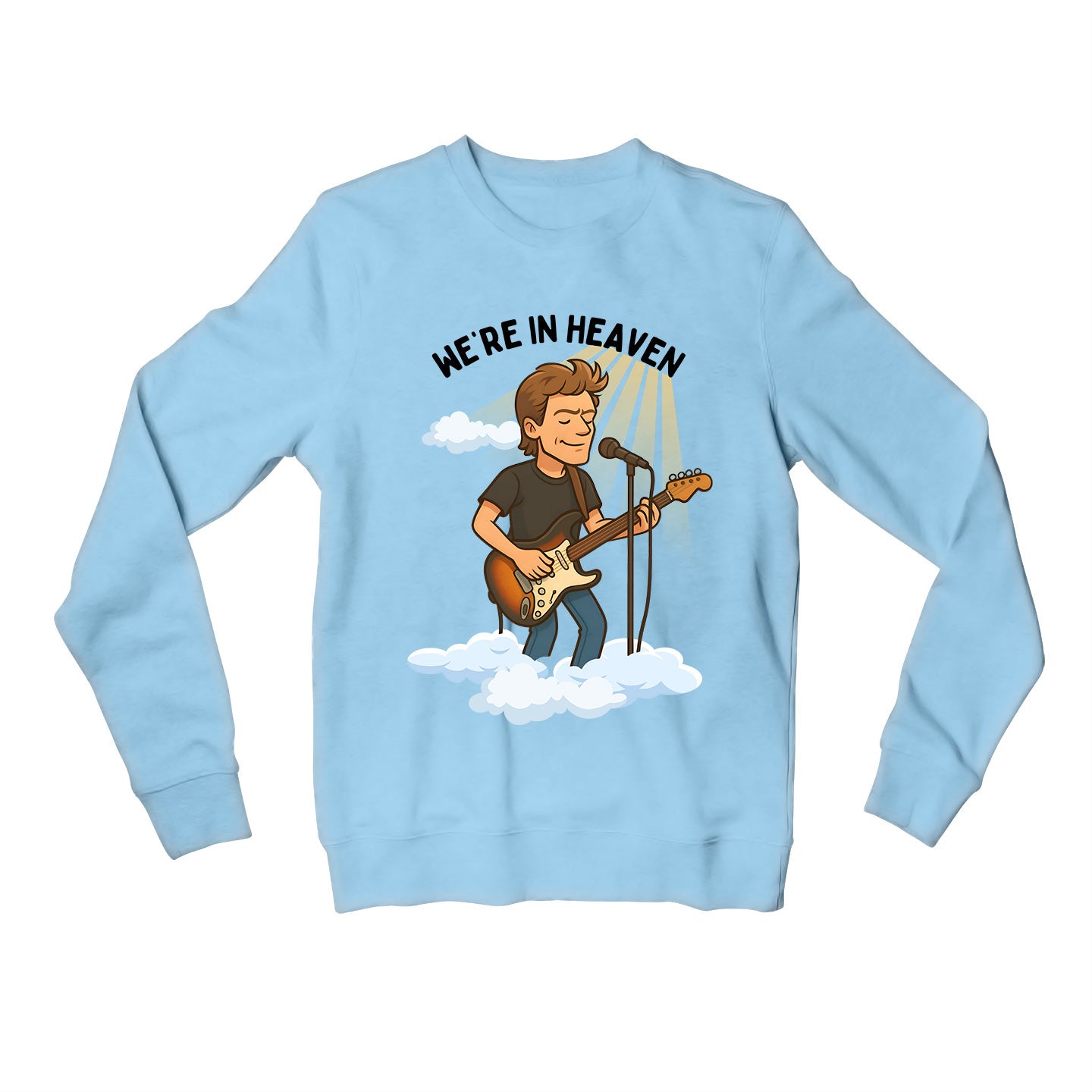 bryan adams heaven sweatshirt upper winterwear music band buy online india the banyan tee tbt men women girls boys unisex baby blue