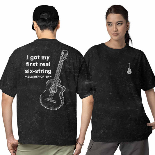 bryan adams oversized t shirt - got my first real six string music t-shirt black buy online india the banyan tee tbt men women girls boys unisex