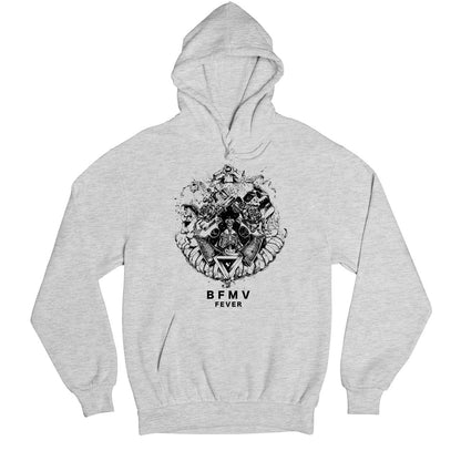 bullet for my valentine bfmv fever hoodie hooded sweatshirt winterwear music band buy online india the banyan tee tbt men women girls boys unisex gray