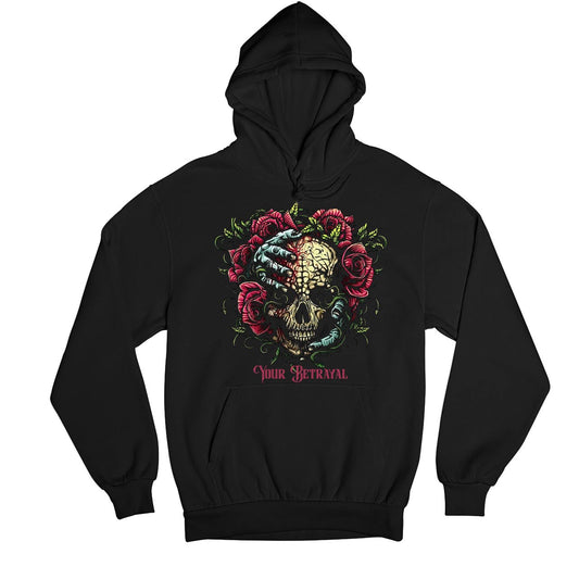 bullet for my valentine your betrayal hoodie hooded sweatshirt winterwear music band buy online india the banyan tee tbt men women girls boys unisex black