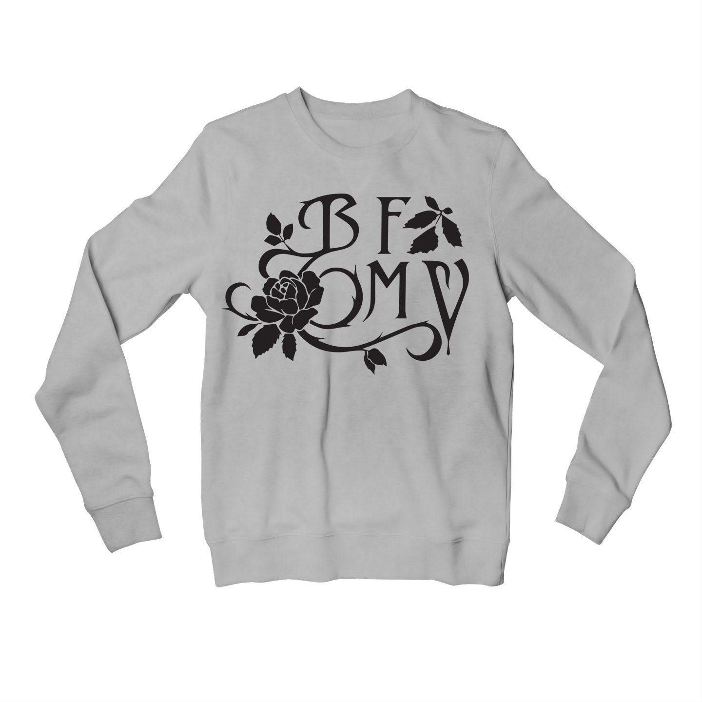 bullet for my valentine bfmv sweatshirt upper winterwear music band buy online india the banyan tee tbt men women girls boys unisex gray