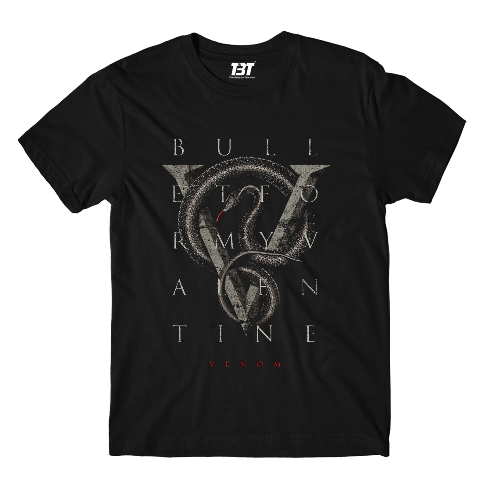 the banyan tee merch on sale Bullet for My Valentine T shirt - On Sale - 4XL (Chest size 50 IN)