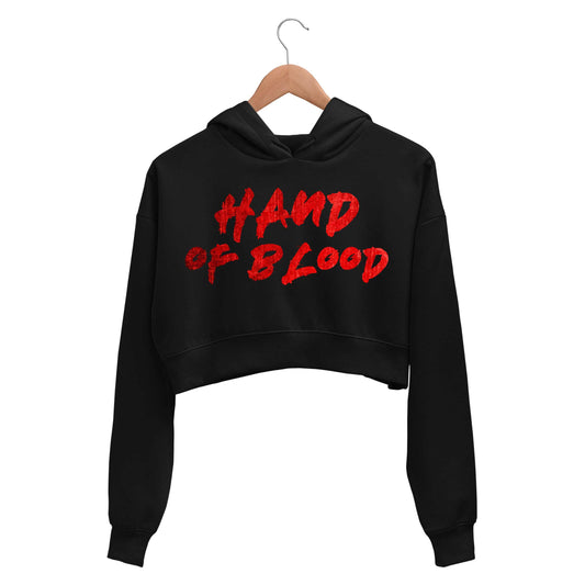 bullet for my valentine hand of blood crop hoodie hooded sweatshirt upper winterwear music band buy online india the banyan tee tbt men women girls boys unisex black