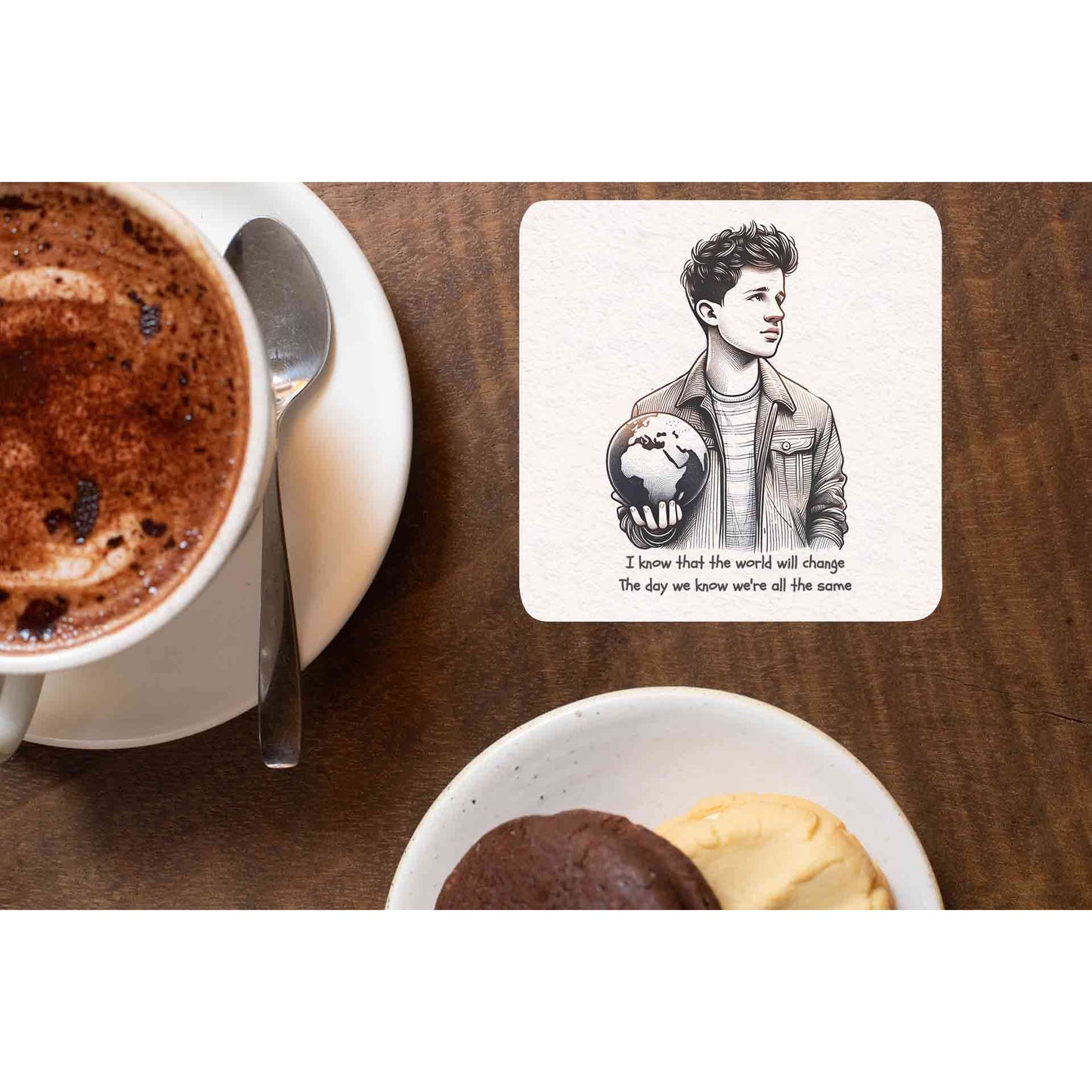 charlie puth change coasters wooden table cups indian music band buy online india the banyan tee tbt men women girls boys unisex but i know that the world will change the day we know we're all the same