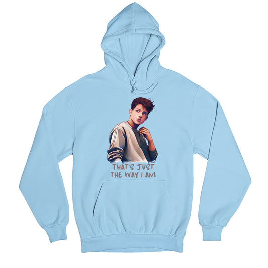 charlie puth the way i am hoodie hooded sweatshirt winterwear music band buy online india the banyan tee tbt men women girls boys unisex baby blue