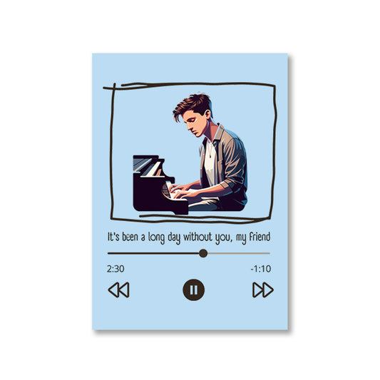 charlie puth see you again poster wall art buy online india the banyan tee tbt a4 it's been a long day without you, my friend and i'll tell you all about it when i see you again