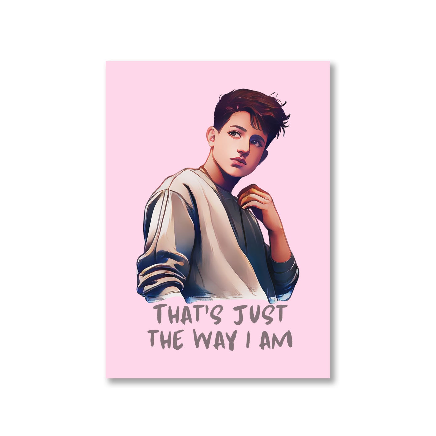 charlie puth the way i am poster wall art buy online india the banyan tee tbt a4