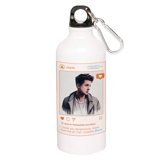 charlie puth dangerously sipper steel water bottle flask gym shaker music band buy online india the banyan tee tbt men women girls boys unisex i loved you dangerously more than the air that i breathe