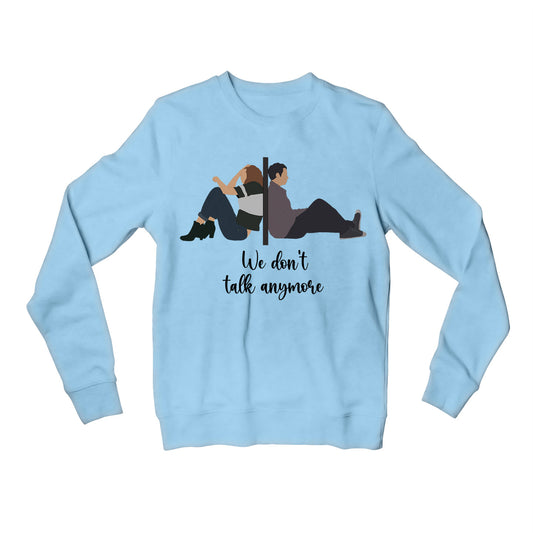 selena gomez we don't talk anymore sweatshirt upper winterwear music band buy online india the banyan tee tbt men women girls boys unisex baby blue