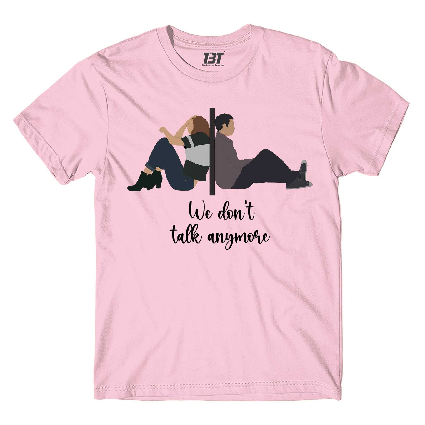 selena gomez we don't talk anymore t-shirt music band buy online india the banyan tee tbt men women girls boys unisex baby pink