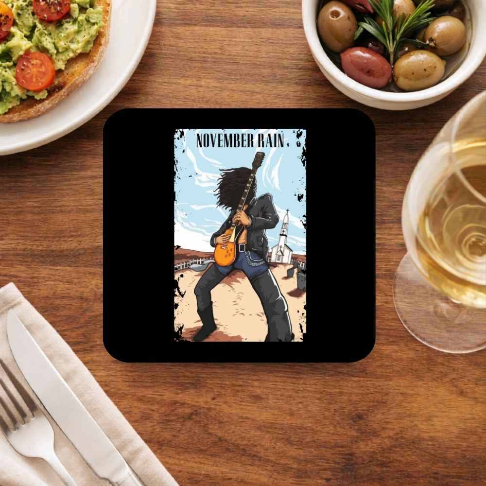 guns n' roses november rain coasters wooden table cups indian music band buy online india the banyan tee tbt men women girls boys unisex