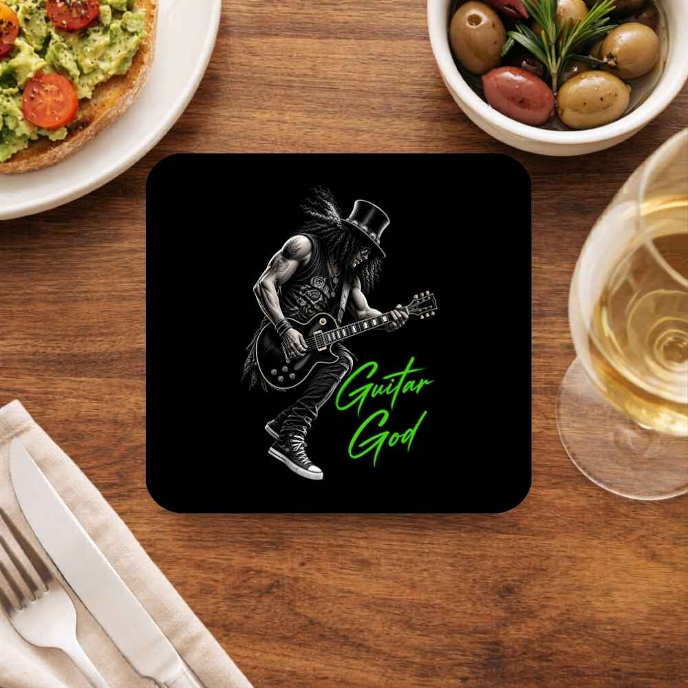 guns n' roses guitar god coasters wooden table cups indian music band buy online india the banyan tee tbt men women girls boys unisex  