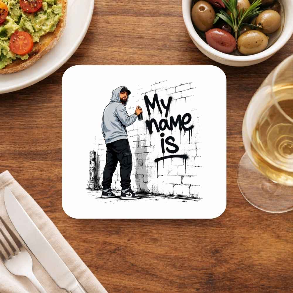 eminem my name is coasters wooden table cups indian music band buy online india the banyan tee tbt men women girls boys unisex  