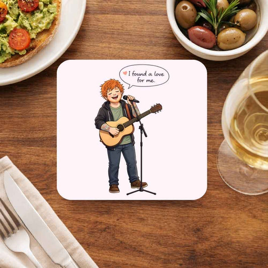 ed sheeran i found a love coasters wooden table cups indian music band buy online india the banyan tee tbt men women girls boys unisex  