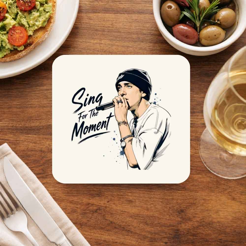 eminem sing for the moment coasters wooden table cups indian music band buy online india the banyan tee tbt men women girls boys unisex  