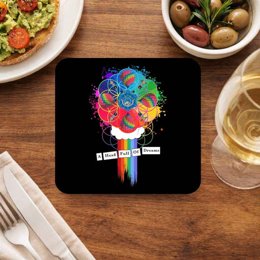 coldplay a head full of dreams coasters wooden table cups indian music band buy online india the banyan tee tbt men women girls boys unisex