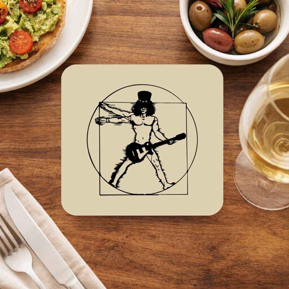guns n' roses the vitruvian guitar man - slash coasters wooden table cups indian music band buy online india the banyan tee tbt men women girls boys unisex