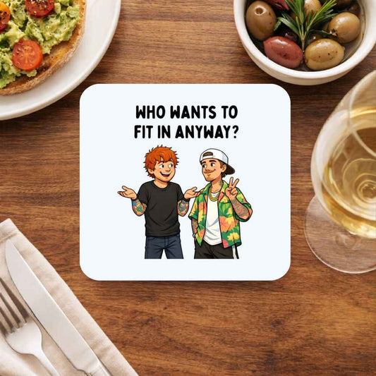 ed sheeran who wants to fit in coasters wooden table cups indian music band buy online india the banyan tee tbt men women girls boys unisex  