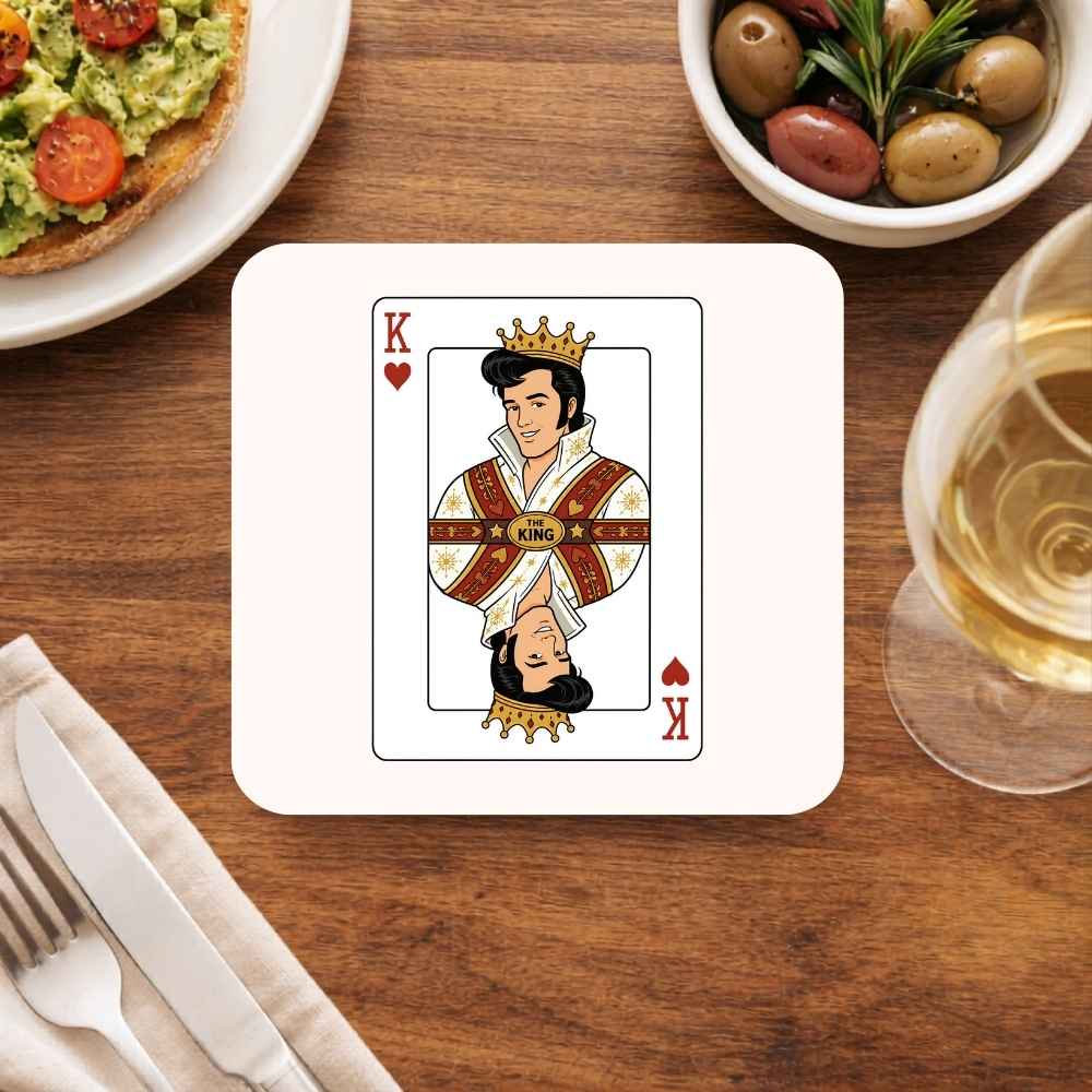 elvis presley the king of rock and roll coasters wooden table cups indian music band buy online india the banyan tee tbt men women girls boys unisex  