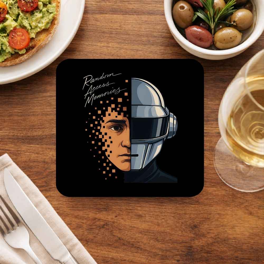 daft punk random access memory coasters wooden table cups indian music band buy online india the banyan tee tbt men women girls boys unisex