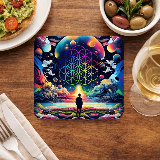 coldplay ethereal skies coasters wooden table cups indian music band buy online india the banyan tee tbt men women girls boys unisex